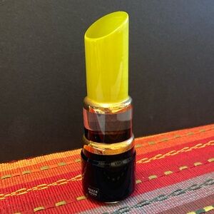 Kosta Boda “make up” series glass lipstick sculpture design by Asa Jungnelius